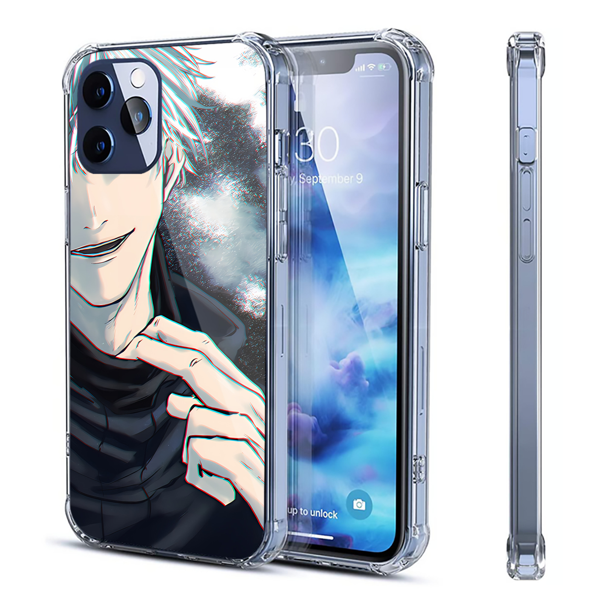 （画像用） SPY×FAMILY间谍家家酒 【iPhone 12シリーズ対応】透明スマホケース（クリアソフトケース）